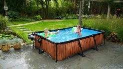 EXIT TOYS EXIT Lime Pool 300x200x65cm Mit Filterpumpe - Grün -Garten Spielzeug Laden 30003240 b exittoys lifestyle