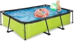 EXIT TOYS EXIT Lime Pool 300x200x65cm Mit Filterpumpe - Grün -Garten Spielzeug Laden 30003240 d exittoys bazen