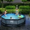 EXIT TOYS EXIT Stone Pool ø300x76cm Mit Filterpumpe - Grau -Garten Spielzeug Laden 30121000 a exittoys lifestyle