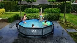 EXIT TOYS EXIT Lime Pool ø300x76cm Mit Filterpumpe - Grün