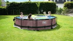 EXIT TOYS EXIT Stone Pool ø360x76cm Mit Filterpumpe - Grau 11 EXIT TOYS EXIT Stone Pool ø360x76cm Mit Filterpumpe - Grau -Garten Spielzeug Laden 30121200 b exittoys lifestyle