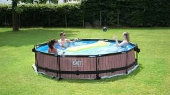 EXIT TOYS EXIT Lime Pool ø360x76cm Mit Filterpumpe - Grün