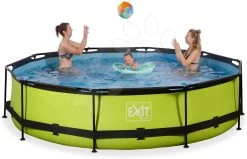 EXIT TOYS EXIT Lime Pool ø360x76cm Mit Filterpumpe - Grün -Garten Spielzeug Laden 30121240 c exittoys bazen