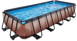 EXIT TOYS EXIT Wood Pool 540x250x100cm Mit Sandfilterpumpe - Braun 12 EXIT TOYS EXIT Wood Pool 540x250x100cm Mit Sandfilterpumpe - Braun -Garten Spielzeug Laden 30175310 b exittoys bazen