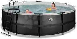 EXIT TOYS EXIT Black Leather Pool ø488x122cm Mit Filterpumpe - Schwarz 12 EXIT TOYS EXIT Black Leather Pool ø488x122cm Mit Filterpumpe - Schwarz -Garten Spielzeug Laden 30221620 d exittoys bazen