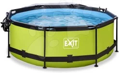 EXIT TOYS EXIT Lime Pool ø244x76cm Mit Filterpumpe Und Abdeckung - Grün 13 EXIT TOYS EXIT Lime Pool ø244x76cm Mit Filterpumpe Und Abdeckung - Grün -Garten Spielzeug Laden 30320840 c exittoys bazen