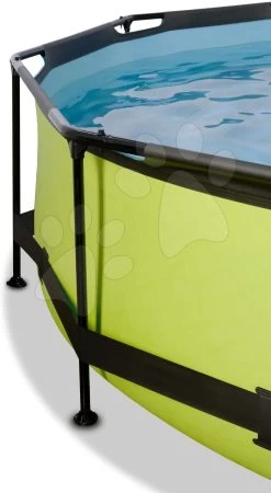 EXIT TOYS EXIT Lime Pool ø244x76cm Mit Filterpumpe Und Abdeckung - Grün 14 EXIT TOYS EXIT Lime Pool ø244x76cm Mit Filterpumpe Und Abdeckung - Grün -Garten Spielzeug Laden 30320840 d exittoys bazen