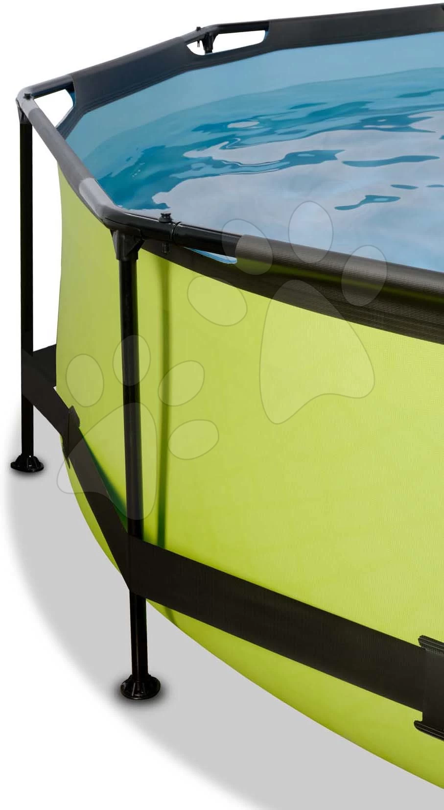 EXIT TOYS EXIT Lime Pool ø244x76cm Mit Filterpumpe Und Abdeckung - Grün 7 EXIT TOYS EXIT Lime Pool ø244x76cm Mit Filterpumpe Und Abdeckung - Grün – Bild 5