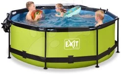 EXIT TOYS EXIT Lime Pool ø244x76cm Mit Filterpumpe Und Abdeckung - Grün 11 EXIT TOYS EXIT Lime Pool ø244x76cm Mit Filterpumpe Und Abdeckung - Grün -Garten Spielzeug Laden 30320840 g exittoys bazen