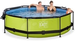 EXIT TOYS EXIT Lime Pool ø300x76cm Mit Filterpumpe Und Abdeckung - Grün 15 EXIT TOYS EXIT Lime Pool ø300x76cm Mit Filterpumpe Und Abdeckung - Grün -Garten Spielzeug Laden 30321040 g exittoys bazen