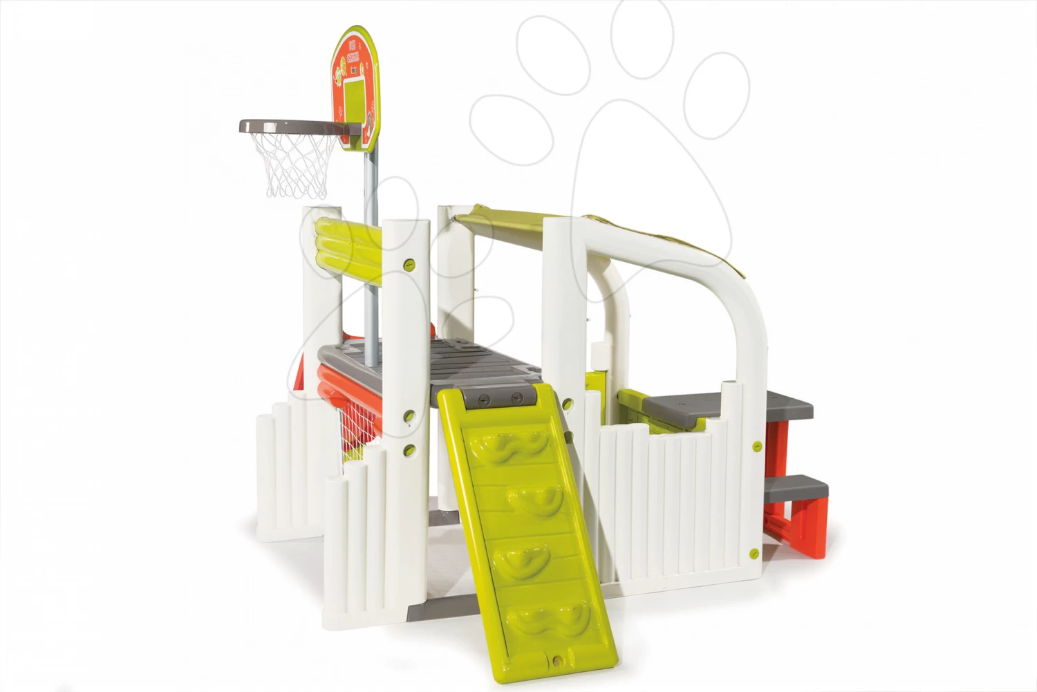 Spielcenter-Set Fun Center Smoby Mit Einer 150 Cm Langen Rutsche Und Einem Basketballkorb Ab 24 Monaten 15 Spielcenter-Set Fun Center Smoby Mit Einer 150 Cm Langen Rutsche Und Einem Basketballkorb Ab 24 Monaten – Bild 13