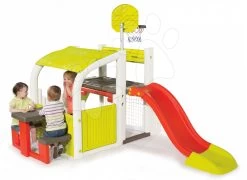 Spielcenter-Set Fun Center Smoby Mit Einer 150 Cm Langen Rutsche Und Einem Basketballkorb Ab 24 Monaten 33 Spielcenter-Set Fun Center Smoby Mit Einer 150 Cm Langen Rutsche Und Einem Basketballkorb Ab 24 Monaten -Garten Spielzeug Laden 310059 f smoby hracie centrum