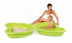 Set Sandkasten Schmetterling Smoby Und Hygienischer Sand Zum Sandkasten 15 Kg Ab 24 Monaten