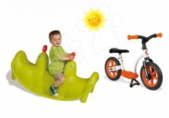 Set Schaukel Hund Smoby Doppelseitige Und Balance Rutscher Lerning Bike -Garten Spielzeug Laden 310159 12 smoby set