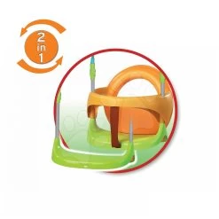 Set Sandkasten Schmetterling Smoby Mit Wasserdüse Und Schaukel Mit Metallkonstruktion Höhe 120 Cm Ab 24 Monaten -Garten Spielzeug Laden 310191 d smoby hojdacka 4