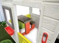 Kletterset Multiactivity Climbing Tower Smoby Mit 3 Kletterwänden Mit Rutsche Und Haus Der Freunde Mit Vorgarten Und Küche Ab 24 Monaten -Garten Spielzeug Laden 310209 e smoby domcek