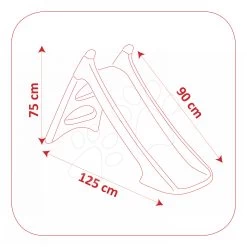 Set Schaukel Hund Smoby Doppelseitig Mit Springbrunnen Und Rutsche Toboggan XS Mit Wasserlänge 90 Cm Mit Eimerset Princess -Garten Spielzeug Laden 310282 b smoby smyklavka 1