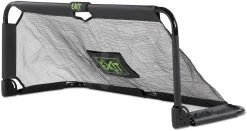 EXIT TOYS EXIT Panna Faltbares Stählernes Fußballtor 150x60cm (Set Von 2) - Schwarz