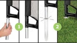 EXIT TOYS EXIT Maestro Stählernes Fußballtor 180x120cm - Schwarz -Garten Spielzeug Laden 41031000 d exittoys branka