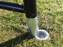 EXIT TOYS EXIT Finta Stählernes Fußballtor 300x200cm - Schwarz