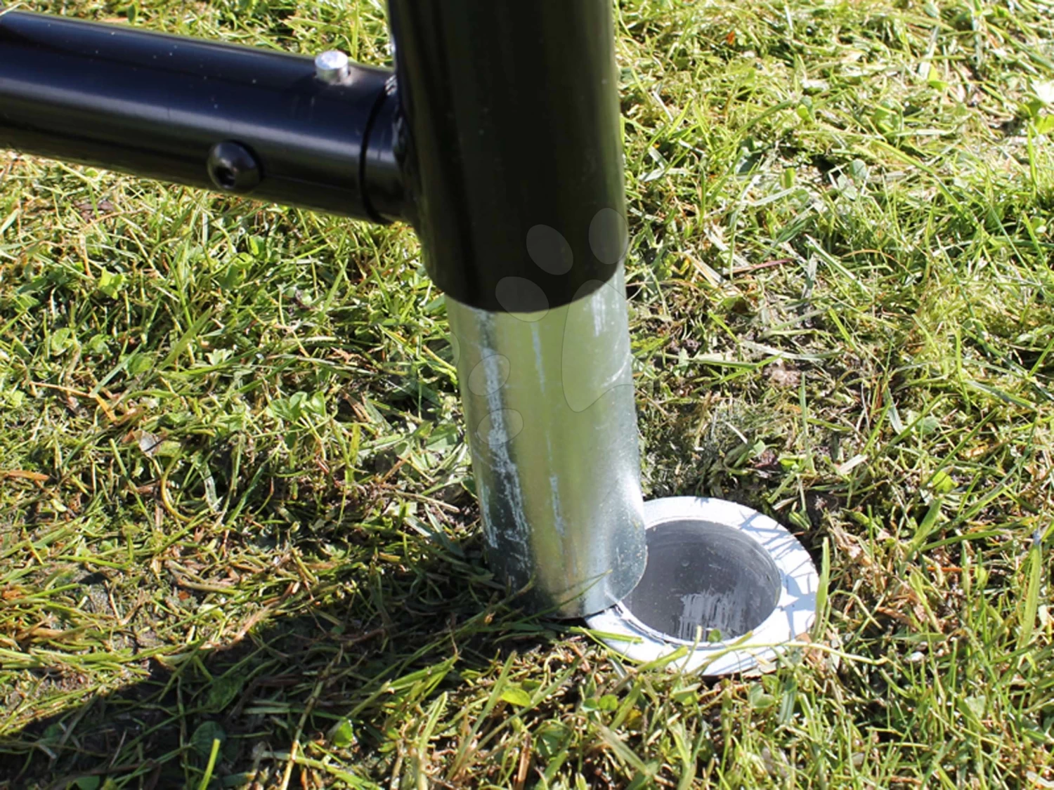 EXIT TOYS EXIT Finta Stählernes Fußballtor 300x200cm - Schwarz 3 EXIT TOYS EXIT Finta Stählernes Fußballtor 300x200cm - Schwarz