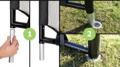 EXIT TOYS Exit Forza Stählernes Fußballtor 500x200cm - Schwarz -Garten Spielzeug Laden 41091000 f exittoys branka