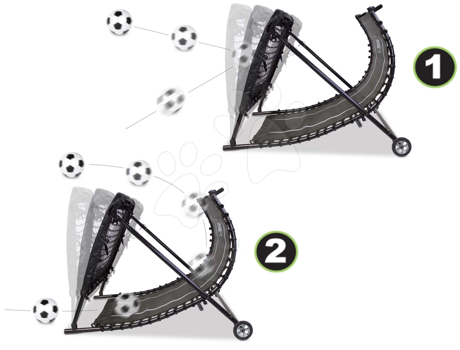 EXIT TOYS EXIT Kickback Fußball Rebounder 124x90cm 7 EXIT TOYS EXIT Kickback Fußball Rebounder 124x90cm – Bild 5