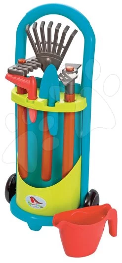 Tischset Gärtner De Jardinage 2in1 Smoby Zweiteilig Mit Garten Und Haus Lovely Und Trolley Mit Werkzeug -Garten Spielzeug Laden 4339 a ecoiffier vozik 1