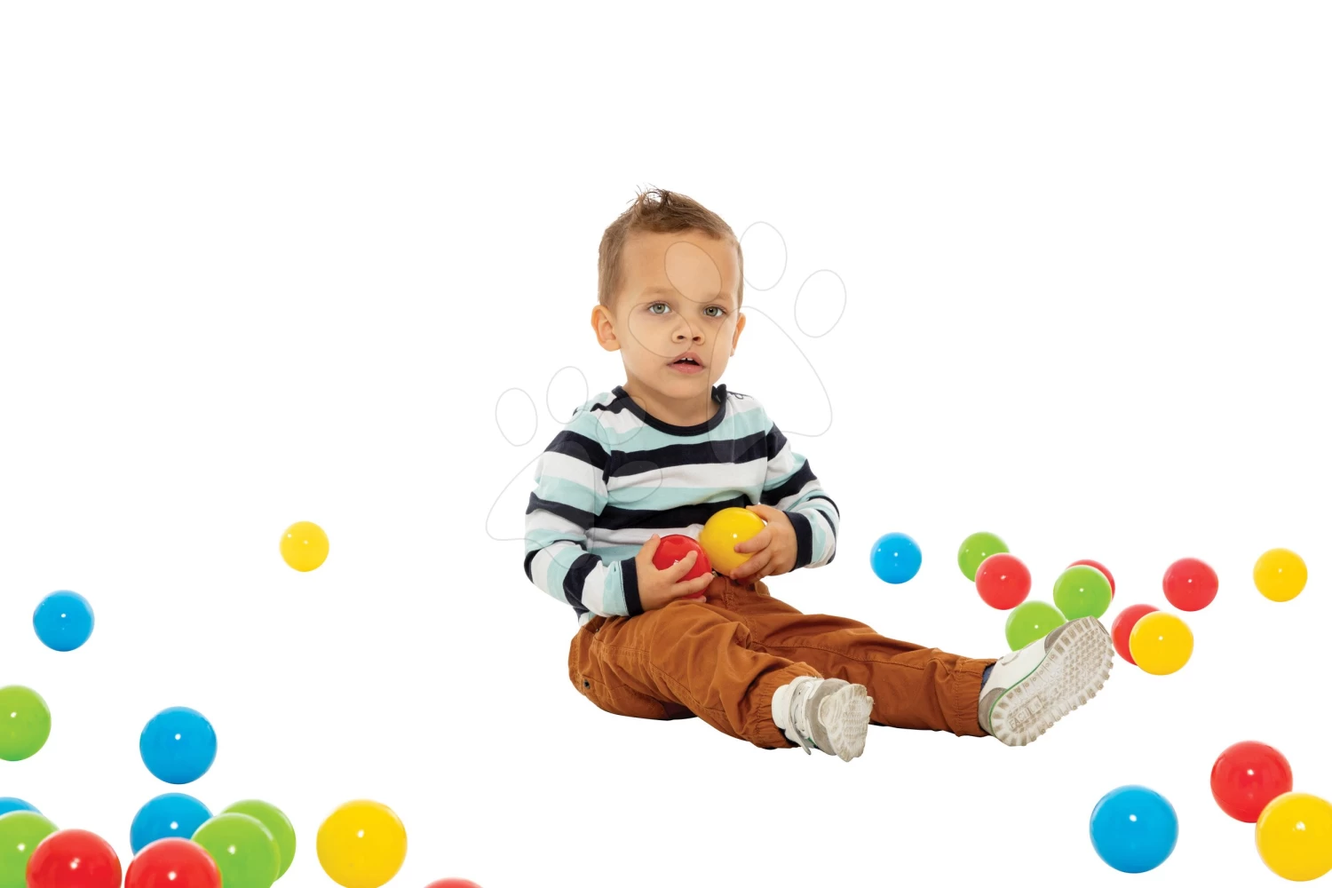 Plastikbälle Im Netz Von Dohány 6,5 Cm Bunt 60 Stück 5 Plastikbälle Im Netz Von Dohány 6,5 Cm Bunt 60 Stück – Bild 3