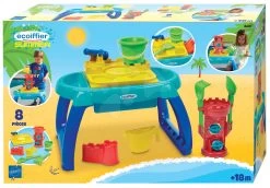 ECOIFFIER Tisch Sandkasten Summer Écoiffier Mit Wassermühle Und 7 Zubehörteilen Ab 18 Monaten -Garten Spielzeug Laden 4601 c ecoiffier stol