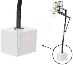 EXIT TOYS EXIT Galaxy Basketballkorb Zur Bodenmontage - Grün/schwarz -Garten Spielzeug Laden 46031000 b exittoys konstrukcia