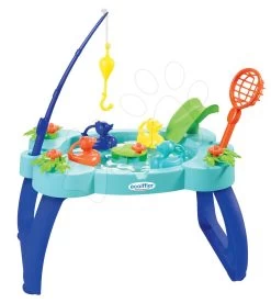 Tischset Gärtner De Jardinage 2in1 Smoby Zweiteilig Mit Garten- Und Zugwagen Mit Eimerset Und Teich Mit Angelrute -Garten Spielzeug Laden 4610 a ecoiffier vodny stolik