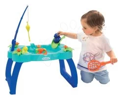 Tischset Gärtner De Jardinage 2in1 Smoby Zweiteilig Mit Garten- Und Zugwagen Mit Eimerset Und Teich Mit Angelrute -Garten Spielzeug Laden 4610 c ecoiffier vodny stolik 1