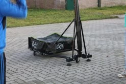 EXIT TOYS EXIT Galaxy Versetzbarer Basketballkorb Auf Rädern Mit Dunkring - Black Edition