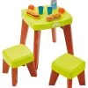 ECOIFFIER Tisch Mit Zwei Stühlen Garden&Seasons Écoiffier Mit Lebensmittel 10 Zubehörteile Höhe 38 Cm Ab 12 Monaten -Garten Spielzeug Laden 4620 a ecoiffier stol