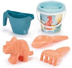 ECOIFFIER Garniert Dino Trolley Écoiffier Mit Eimer Und Formen Für Sand Ab 18 Monaten ECO465