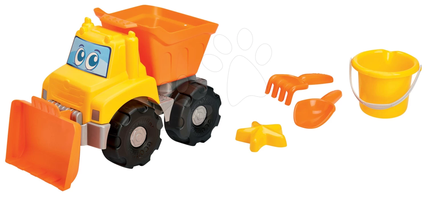 ECOIFFIER LKW Mit Bahnräumer Beach Écoiffier Und Eimerset Ab 18 Monaten 3 ECOIFFIER LKW Mit Bahnräumer Beach Écoiffier Und Eimerset Ab 18 Monaten