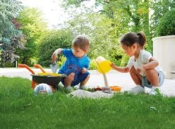 ECOIFFIER Maurer Schubkarren The Builder Kit Écoiffier Mit Helm Und Arbeitswerkzeug Ab 18 Monaten