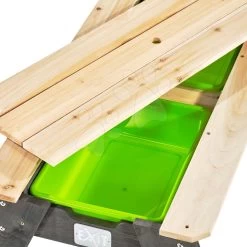 EXIT TOYS EXIT Aksent Sand,- Wasser- Und Picknicktisch (1 Bank) Mit Sonnenschirm Und Gartenwerkzeugen 10 EXIT TOYS EXIT Aksent Sand,- Wasser- Und Picknicktisch (1 Bank) Mit Sonnenschirm Und Gartenwerkzeugen -Garten Spielzeug Laden 52050845 d exittoys pieskovisko