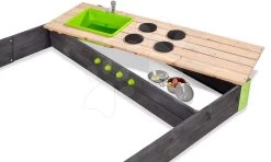 EXIT TOYS EXIT Aksent Holzsandkasten 200x140cm -Garten Spielzeug Laden 52052000 e exittoys pieskovisko