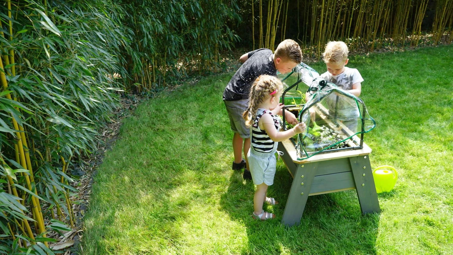 EXIT TOYS EXIT Aksent Hochbeet L Mit Gewächshaus Und Gartengeräten 6 EXIT TOYS EXIT Aksent Hochbeet L Mit Gewächshaus Und Gartengeräten – Bild 4