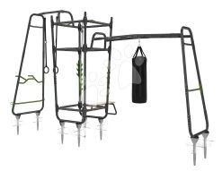 Multifunkčné Fitness Centrum GetSet Powerstation PS610 Exit Toys Exit Toys S Boxovacím Vrecom Bradlami Lavičkou Gymnastickými Kruhmi A Lanom Na šplhanie ET54601000 -Garten Spielzeug Laden 54601000 b exit toys multifunkce centrum