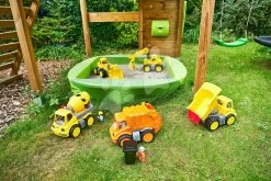 Lader Power Worker Wheel Loader + Figurine BIG Arbeitsmaschine 47 Cm - Gummiräder Ab 2 Jahren B54837 -Garten Spielzeug Laden 54835 54836 54837 54838 54839 a big bager 1