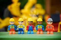 Lader Power Worker Wheel Loader + Figurine BIG Arbeitsmaschine 47 Cm - Gummiräder Ab 2 Jahren B54837 -Garten Spielzeug Laden 54835 54836 54837 54838 54839 c big bager 2