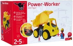 LKW Power Worker Dumper+Figurine BIG Arbeitsmaschine 33 Cm Mit Gummirädern Ab 2 Jahren B54836 31 LKW Power Worker Dumper+Figurine BIG Arbeitsmaschine 33 Cm Mit Gummirädern Ab 2 Jahren B54836 -Garten Spielzeug Laden 54836 g big bager