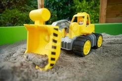 Lader Power Worker Wheel Loader + Figurine BIG Arbeitsmaschine 47 Cm - Gummiräder Ab 2 Jahren B54837 -Garten Spielzeug Laden 54837 c big bager