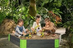 Bagger-Arbeitsmaschine Power Worker Mini Dino T-Rex Big Mit Beweglichen Teilen Und Rechen Für Sand Ab 24 Monaten 21*10*22 Cm B55796 -Garten Spielzeug Laden 55796 f big bager