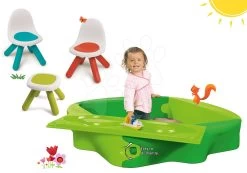 Set Sandkasten Sandy BIG Mit Festdeckel Und Stühle Mit Picknicktisch KidChair Ab 12 Monaten -Garten Spielzeug Laden 56733set 11 big set b