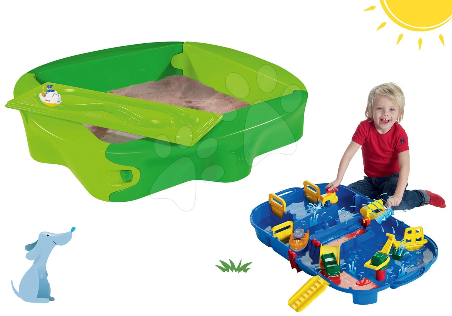 Set Sandkasten Sandy BIG Mit Festdeckel Und Eine Wasserstraße Aquaplay LockBox Im Koffer Ab 12 Monaten 19 Set Sandkasten Sandy BIG Mit Festdeckel Und Eine Wasserstraße Aquaplay LockBox Im Koffer Ab 12 Monaten – Bild 17