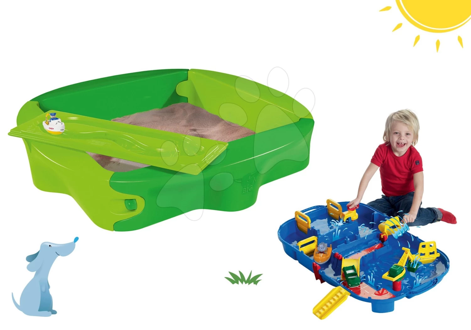 Set Sandkasten Sandy BIG Mit Festdeckel Und Eine Wasserstraße Aquaplay LockBox Im Koffer Ab 12 Monaten 20 Set Sandkasten Sandy BIG Mit Festdeckel Und Eine Wasserstraße Aquaplay LockBox Im Koffer Ab 12 Monaten – Bild 18